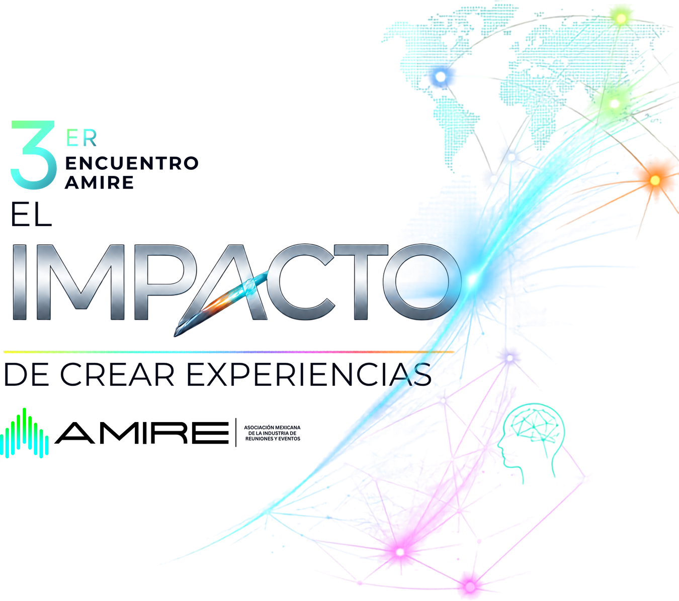 3er Encuentro AMIRE 2026 · El Impacto de Crear Experiencias